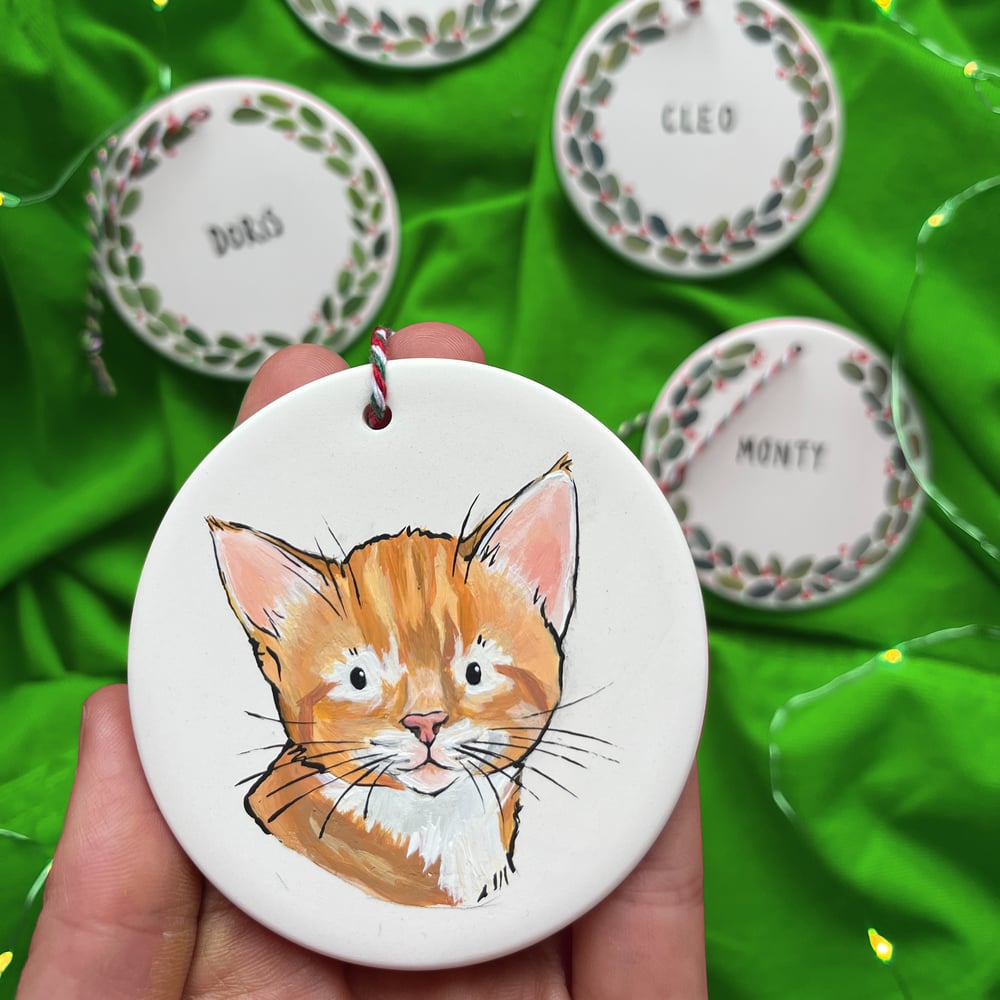 Image of custom christmas bauble