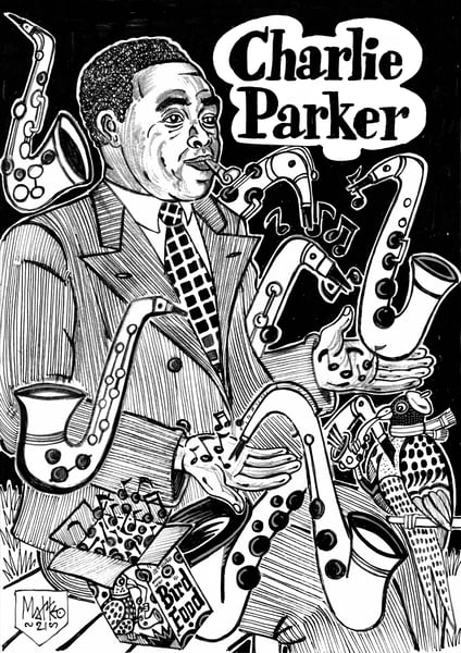 Image of Matteo Guarnaccia - Santi e Briganti, Charlie Parker