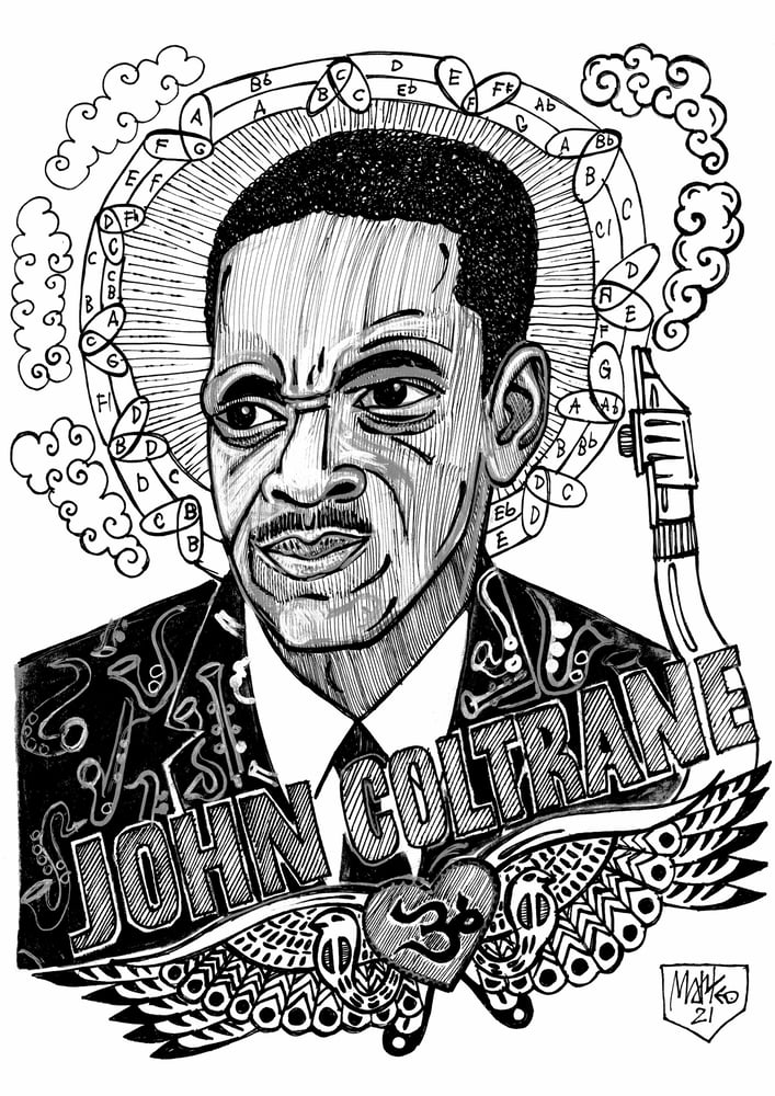 Image of Matteo Guarnaccia - Santi e Briganti, John Coltrane