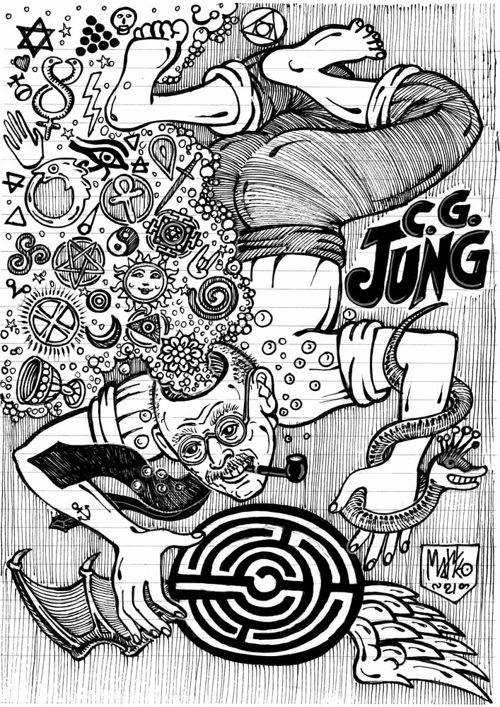 Image of Matteo Guarnaccia - Santi e Briganti, Carl G. Jung