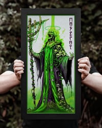 Image 2 of "The Mad Zealot" - Sunset Velvet Art Print