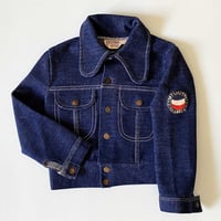 Image 3 of Veste jean Absorba 3 ans années 70 stock neuf