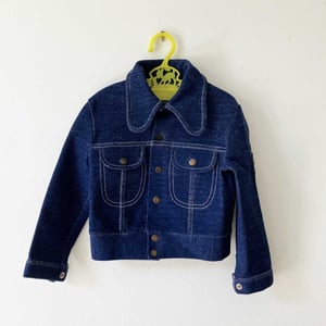 Image of Veste jean Absorba 3 ans années 70 stock neuf