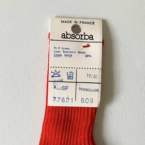 Image of Lot de chaussettes Absorba 18/19/20 ans années 70 stock neuf