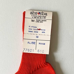 Image of Lot de chaussettes Absorba 18/19/20 ans années 70 stock neuf