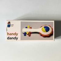 Image 3 of Hochet fleur Ambi Toys années 90 avec boîte