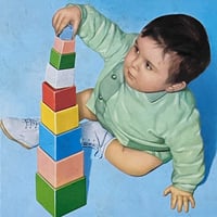 Image 5 of Cubes gigognes Kiddicraft années 60 avec boîte