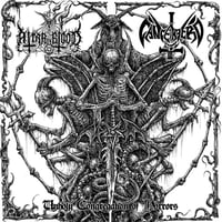 CANCERBERO - ALTAR OF BLOOD - Unholy Congregation of Horrors Split CD