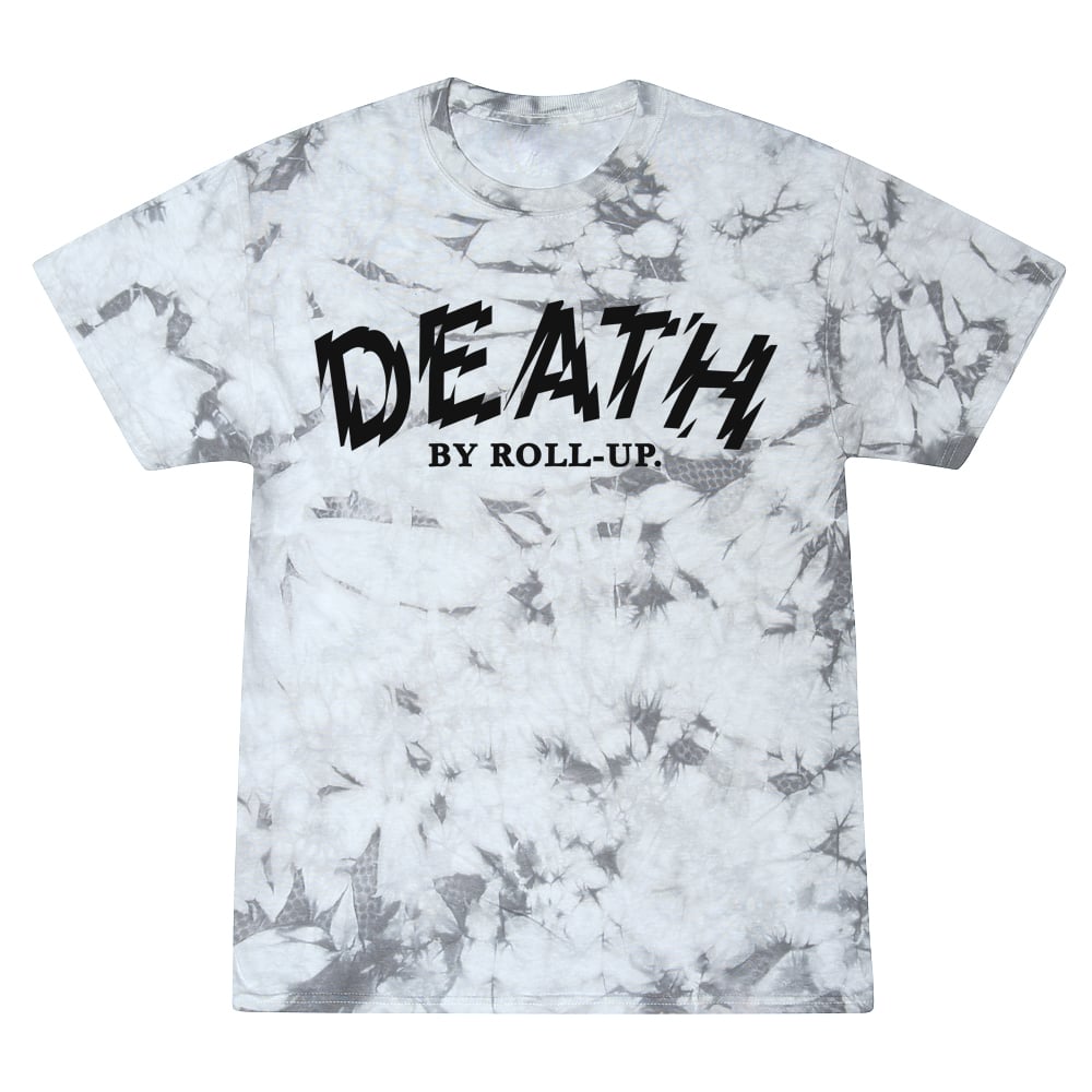 DEATH LOGO TYE-DYE SHIRT (WHITE)