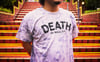 DEATH LOGO TYE-DYE SHIRT (WHITE)