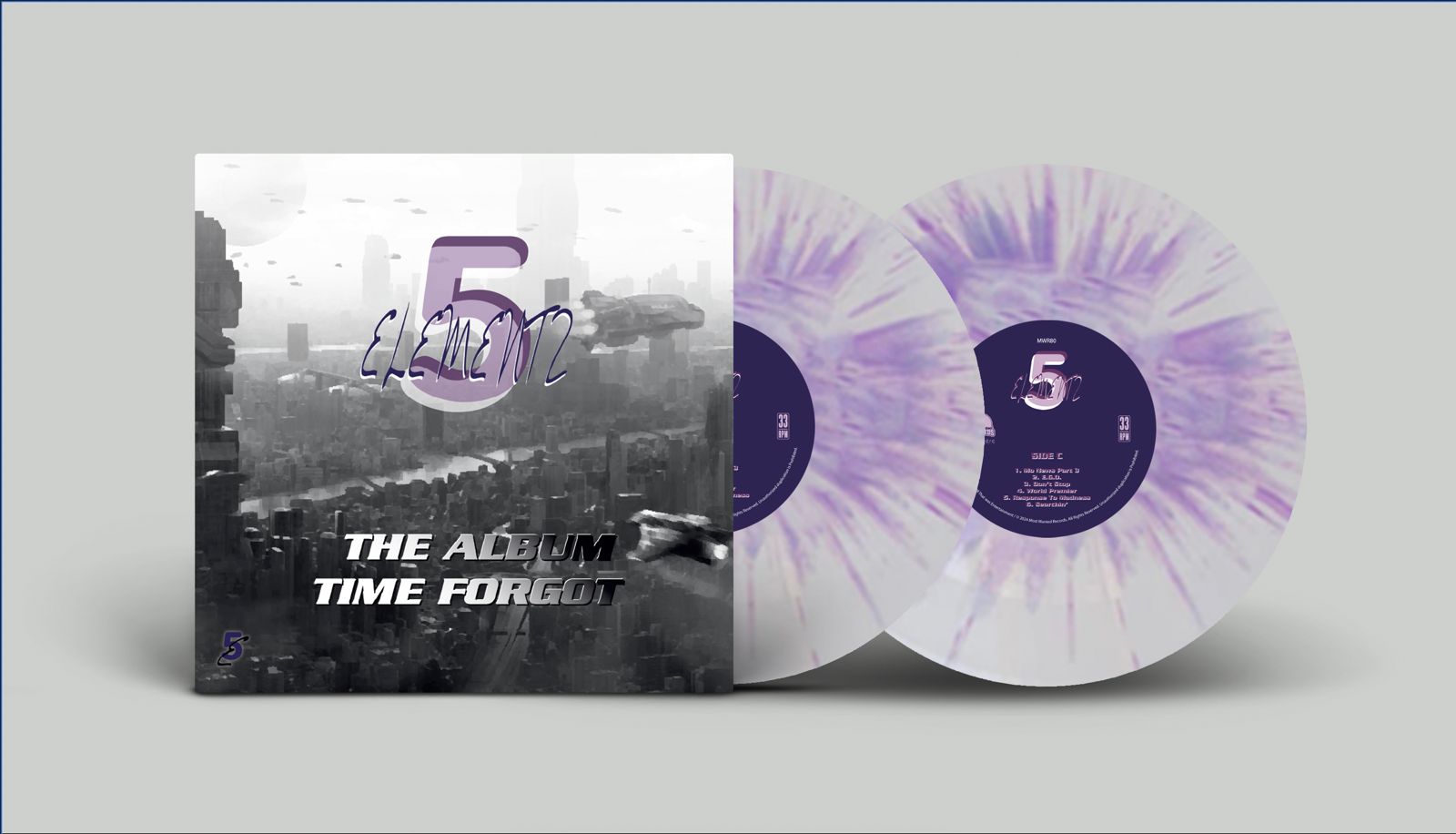 LP: 5 Elementz - The Album Time Forgot 1998-2024 (Detroit,MI LP: 5 Elementz - The Album Time Forgot 1998-2024 (Detroit,MI