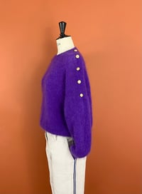 Image 1 of PULL MOHAIR violet