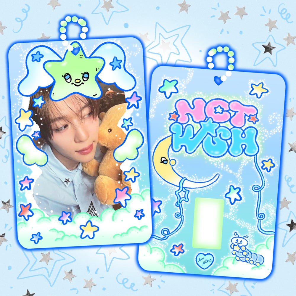 PREORDER: Nct Wish Wichu Sided Acrylic Photocard Holder