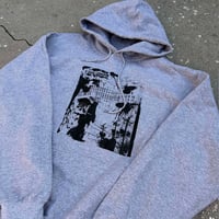Image 2 of I Hate Myself Heather Gray Hoodie