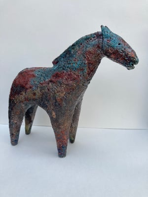 Raku Horse iv