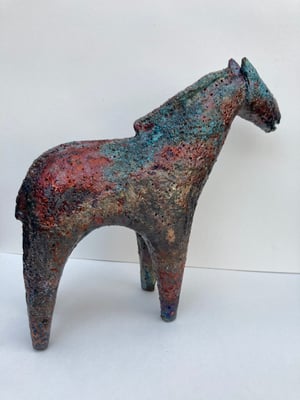 Raku Horse iv