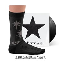 Image 1 of David Bowie Blackstar Socks