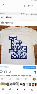 LA DODGERS TSHIRT 