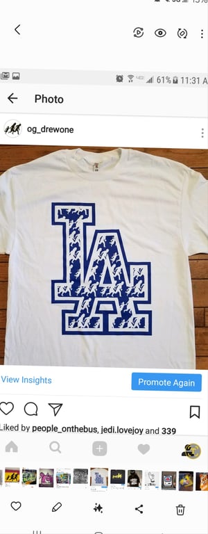 Image of LA DODGERS TSHIRT 