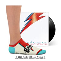 Image 1 of David Bowie Aladdin Sane Low Socks