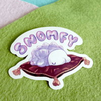 Image 1 of Snomfy Sticker