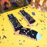 Image 3 of David Bowie Let's Dance Socks