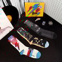 Image 1 of Official David Bowie Socks Pack (Box Set)