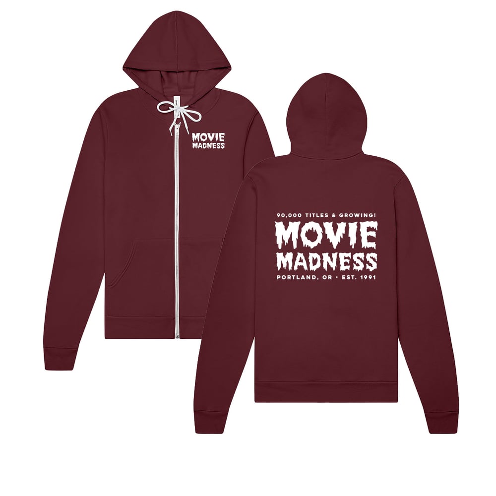 Image of *Pre-order only* Movie Madness Hoodie - Maroon