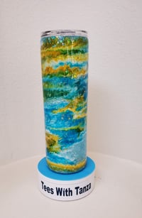 #26 - Turquoise Ocean - Tumbler Epoxy Drinking Cup