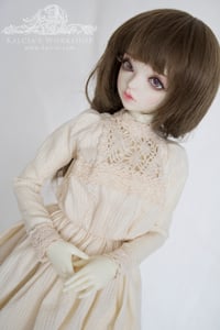 Image 4 of LIMITED - Light beige edwardian style gown for MNF/PetiteMarionette girls