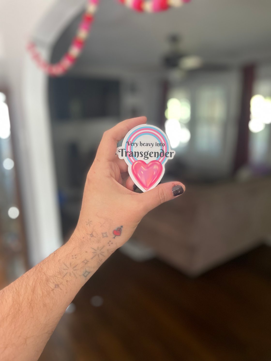 Image of Heavy into Trans Vinyl Sticker