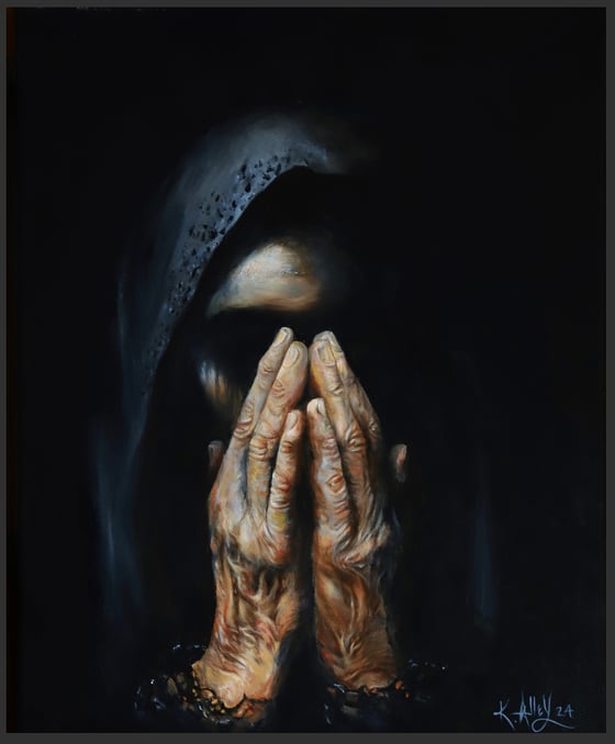 Image of "Vigil" Original oil painting