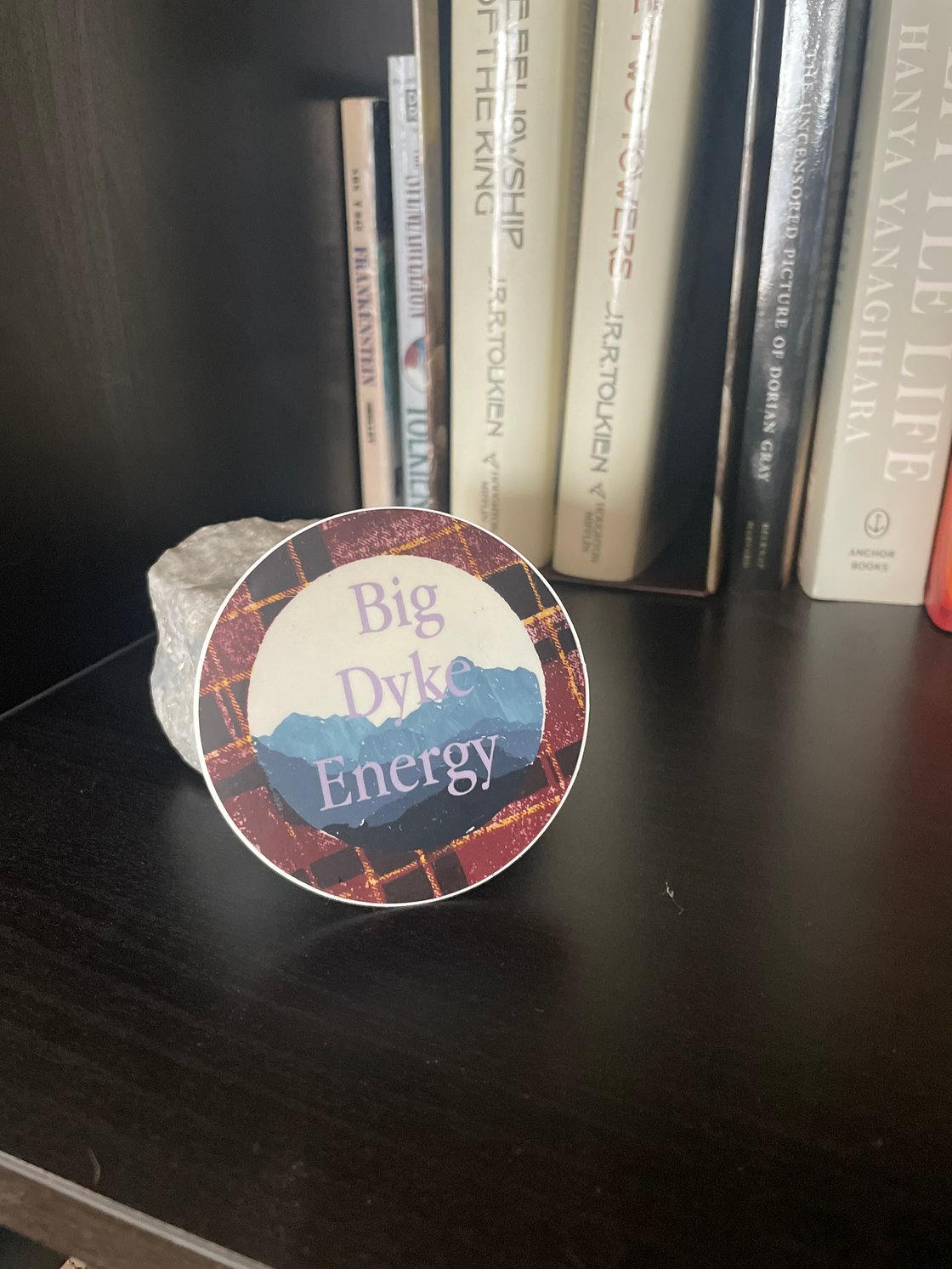 Image of Big Dyke Energy Round Sticker