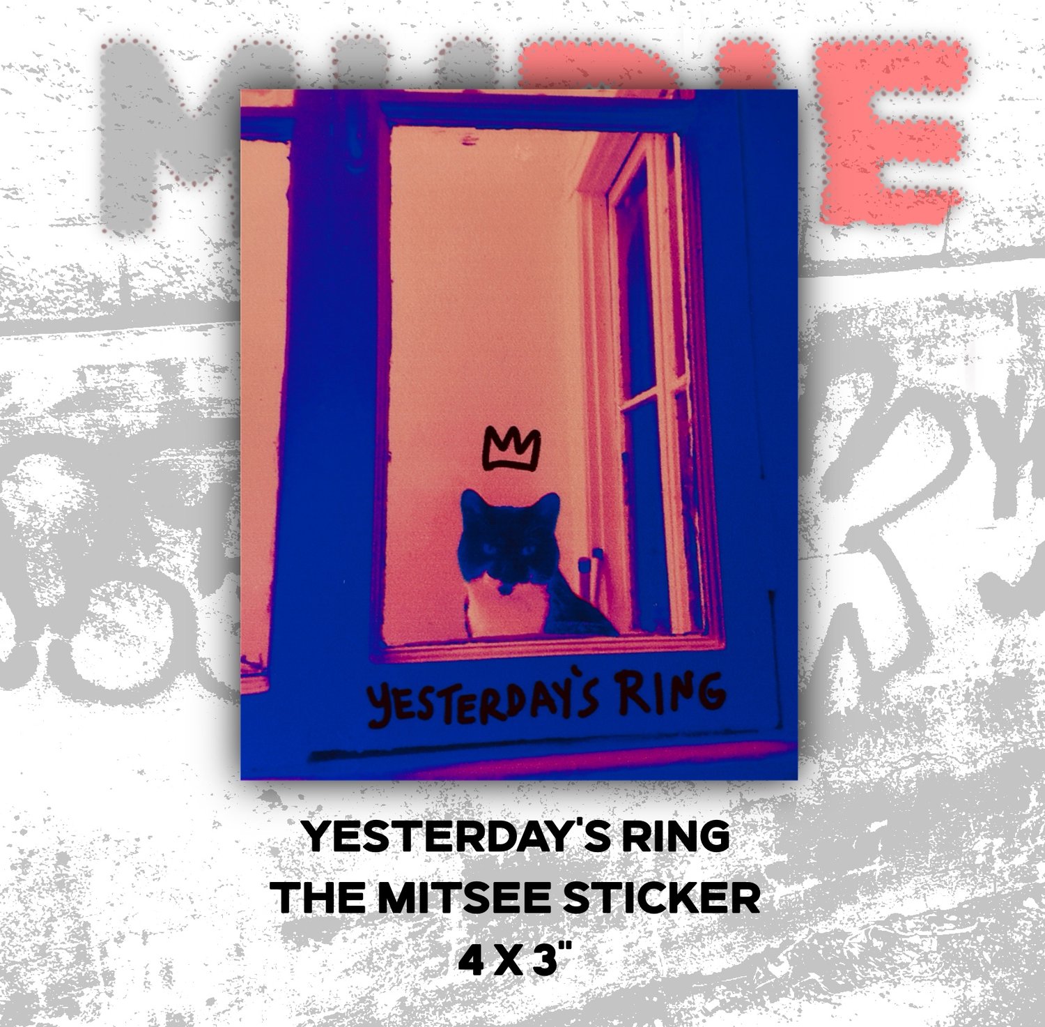 Image de Yesterday's Ring " The Mitsee " Sticker