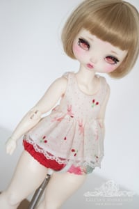 Image 2 of Soft cotton top for Dodollsdream TeacupMarionette girls