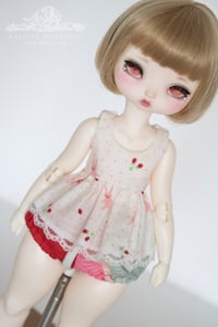 Image 1 of Soft cotton top for Dodollsdream TeacupMarionette girls