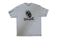 GRIM REAPER T-SHIRT (LIGHT GREY)