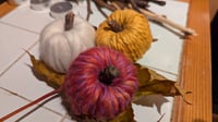 Image 1 of TUTORIAL - Woolie Pumpkin - Homemade Hallowe'en