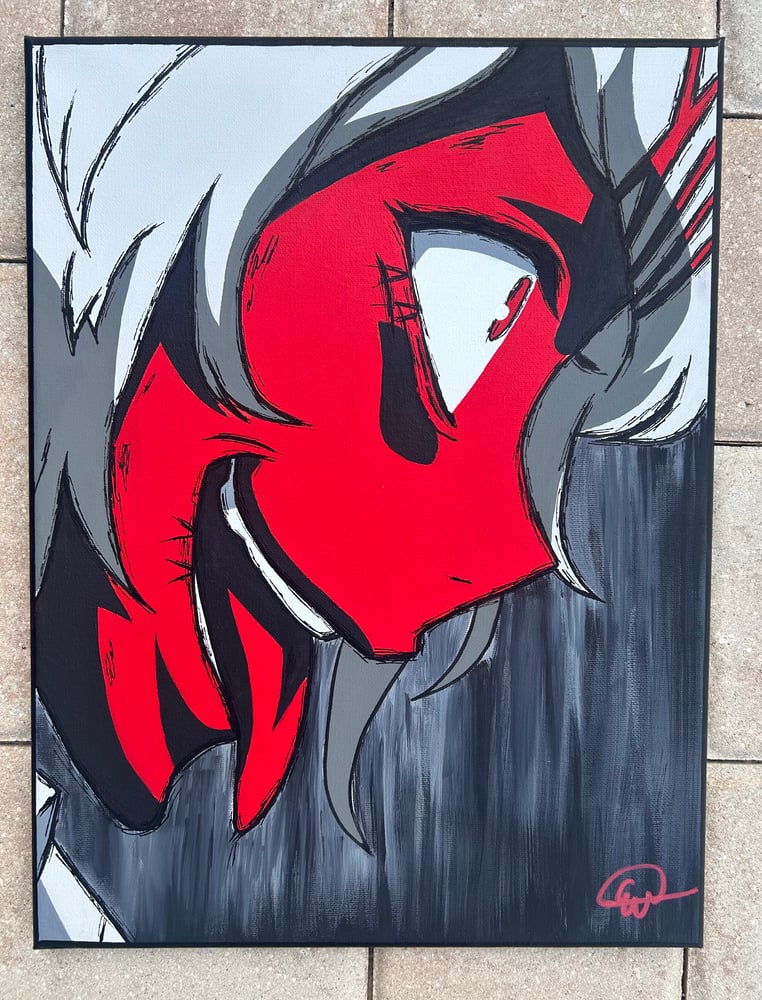 Image of Red Lust Original Painting 