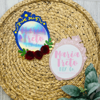 Image 2 of Mirror Banner or Invitation DieCut 1185