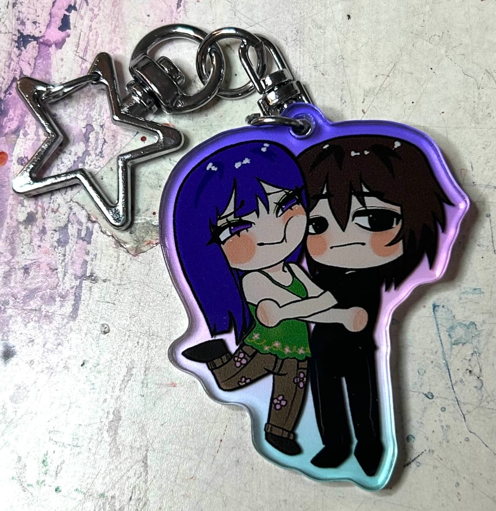 Image of Kylo x Alice Colourful Keychain