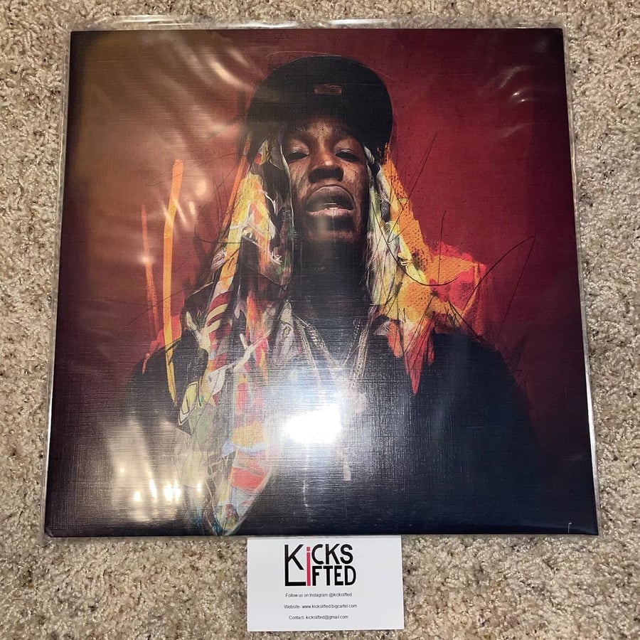 Image of Kontraband Rome Streetz Farma Beats Orange Red Vinyl
