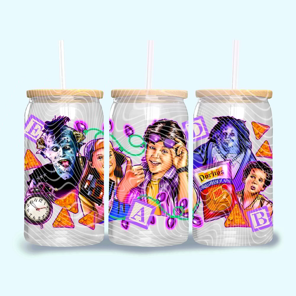 Image of Monsters Movie Double Sided Uv Dtf Wrap     W1050