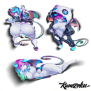 Image 2 of Fream x Kurozoku Collab! Holo!