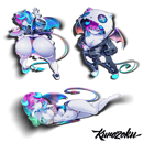 Image 1 of Fream x Kurozoku Collab! Holo!
