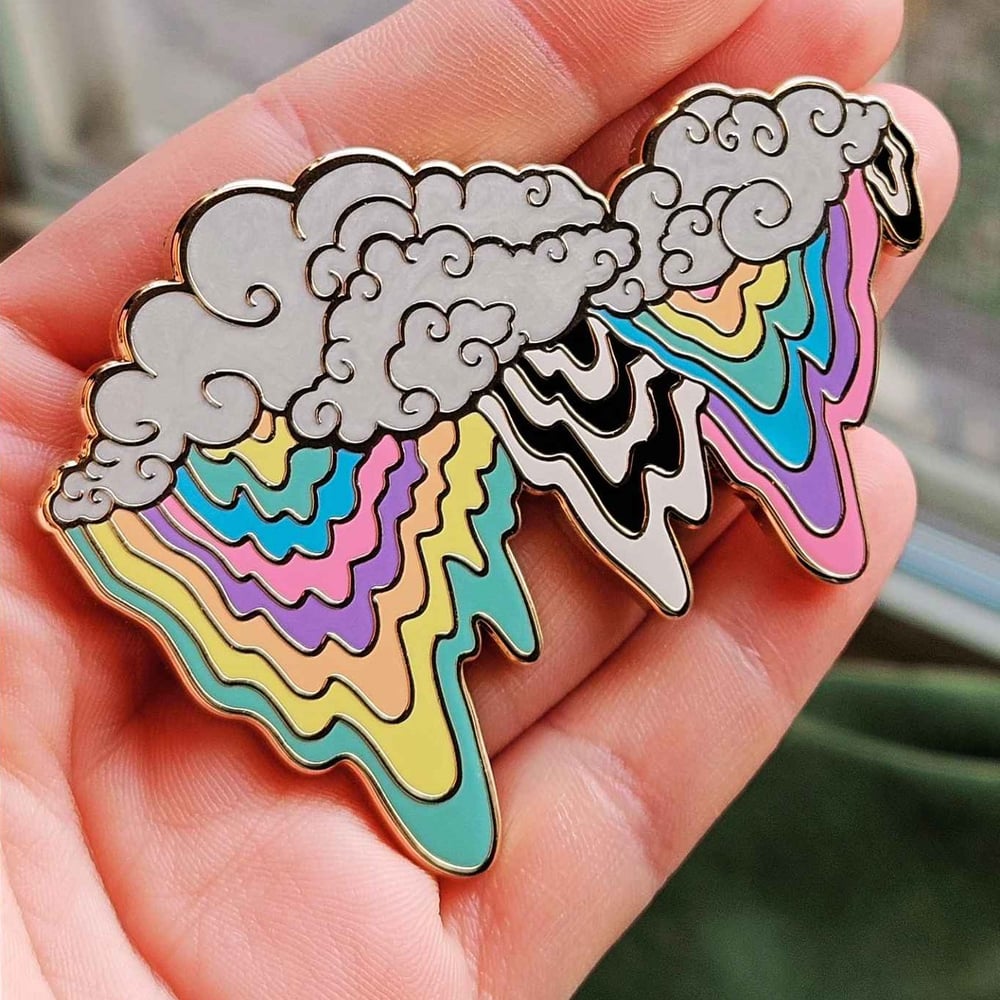 Image of Stranger Weather Enamel Pins