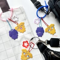 Image 2 of [Trigun] Vash and Wolfwood Puffy Charms