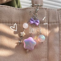 Image 4 of Chunky Star Keychains! ⋆｡°✩