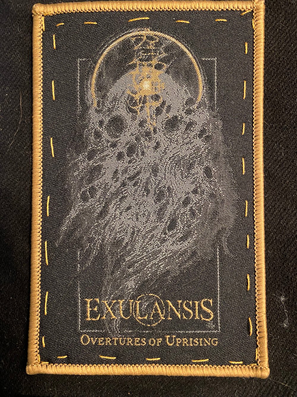 Exulansis - Overtures of Uprising - Official Woven Patch 4.5”