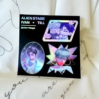 Image 3 of Alien Stage Holo Sticker Sheets